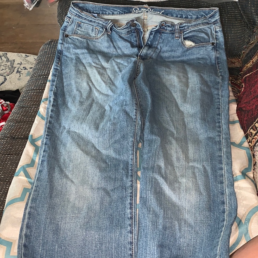 Old Navy Sweet Heart size 12 long jeans